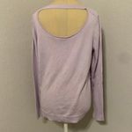 Etcetera Lilac Cut Out Sweater Photo 2