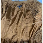 100% Leather Suede Blazer Fringe Jacket Women’s 26/28 Brown Photo 8