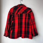 Lucky Brand Red & Black Buffalo Plaid Jacket M Photo 2