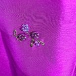 DEPECHE MODE Elegant Magenta Sleeveless Midi Dress Pink Size 12 Photo 1