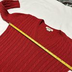 Michael Kors Michael By Red Knit Pullover Sweater Sz S - Works For XS as Well Photo 8