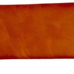 Wundermax Leather Wallet Think Happy Be Happy Burnt Orange Vegan Leather New Photo 1