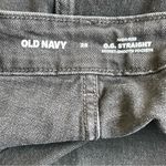 Old Navy  Women’s High-Waisted OG Straight Black Jeans Plus Size 28 Mom Denim Photo 9