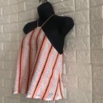 Sugar Lips ‎ peach lattice halter top Photo 2
