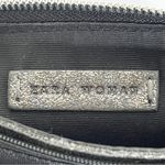 ZARA Gray Sparkle Studded Three Compartments Chain Strap Handbag Photo 3