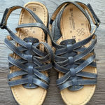 Naturalizer  Comfort Strappy Velcro navy‎ Sandals Size 7.5 M Photo 0