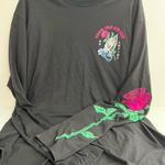 French Laundry Fresh Laundry Young Wild & Free Long Sleeve Graphic Tee Shirt  Photo 0