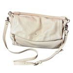 Kate Spade Little Minka Cobble Stone Foldover Pebbled Leather Crossbody Bag Photo 0