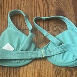 Shade & Shore  Teal Women's Bikini Top Size 34B New with Tags Photo 2