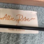 Allie Rose Elegant V-Neck Sweater in Soft Blue Photo 1