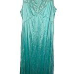 Vintage Nylon Long‎ Nightgown Size M Photo 0