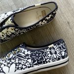 KEDS x Kate Spade Women’s Sz 8 Floral Print Shoes Slip On Blue / White Photo 2