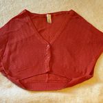 Scala orange cropped cardigan Photo 0