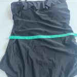 One Piece Ginkana Maternity Ruffle Black  Womens Bath Suit NWT Size Medium Photo 3