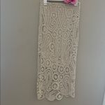 Bailey 44 Cream Lace Pencil Skirt Photo 1