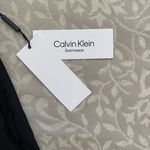 Calvin Klein Women's Standard Front Shirring Colorblock Panel One Piece 18 Photo 9