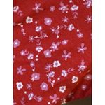 Diane Von Furstenberg  New Irina Wrap Dress Floret Poinsettia Size Medium DVF Photo 6