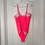 Womens Swimsuit XL Pink‎ Seashell Print One Piece Adjustable Straps Bathing Suit Pink Photo 4