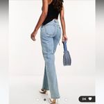 ASOS NWT DESIGN Organic Mid Rise '90's Straight Leg Jeans in Lightwash Photo 3