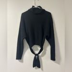 Aritzia  - Wilfred Lorin Alpaca Blend Turtleneck Sweater Tie Detail Black Size S Photo 1