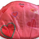 Coach Hand Painted Hearts Pink Shoulder Bag Photo 8