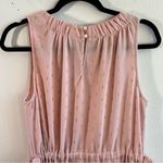 Juicy Couture Dress Peach-Pink w/ Gold Cinched Sleeveless Halter Dress Sz L EUC Photo 10