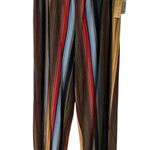 Melissa Paige Colorful Striped Women’s Palazzo Pants BRAND NEW Petite L Photo 0