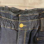 Vintage America Darkwash Paperbag Waist Jeans Size‎ 8 Blue Photo 3