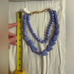 Free People  Blue Beaded Necklace Photo 3