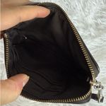 Coach Brown Signature Canvas Wristlet Photo 4