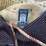 Free People  Heartland Dress Size 2 Crochet Back‎ Linen Blend Floral Photo 2