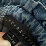 Jane and Delancey  Ruffled Denim Button Down Long Sleeve Shirt Photo 7