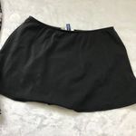 Jantzen  Halter Tankini Top Skirted Bottoms Womens 10 Black White Two Piece‎ Photo 6