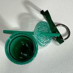 Starbucks Cold Cup Keychain & Ornament Ombre Teal Gradient Textured Tumbler Cup Photo 7