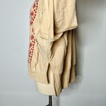 Tan Beach Themed Boho Top Size XS Photo 4