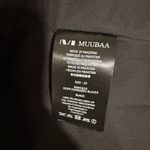 NWT Muubaa 100 Percent Leather Black Leather Jacket Blazer Size 6 Photo 4