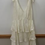 Hello Molly NWT  / Dress Forum Polka Dot Ruffle Ivory Dress Size Medium Photo 7