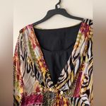 Silhouettes  V Neck Mini Dress Size 22 Photo 2