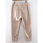 Michael Stars  Penny Pants Medium Cream Twill Cotton Ankle Length Pants Photo 2