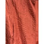 Alfred Dunner  Size 10 Burnt Orange Open Quilted Cardigan Photo 4