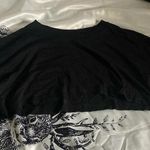 Rock Rose Couture Rock & Rose Y2K Vintage Motorcycle Graphic Crop Top w/ Checkered Sleeves Photo 1