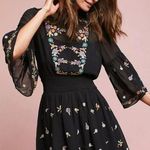 Maeve  Anthropologie Anfisa Embroidered Tunic Dress Size 0 Photo 0