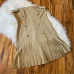 Maeve Anthropologie  Strapless Pleated Mini Dress Photo 7