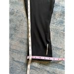 Nike Black Dri Fit Relay Running Capri Leggings Women's Medium Photo 7