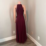 Lulus  Picture Perfect Burgundy Lace Maxi Long  Dress New women's Large NWT #192 Photo 15