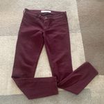 Abercrombie & Fitch Abercombie & Fitch maroon jeans Photo 5