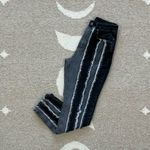 The Ragged Priest Vertical Frayed Black & Gray High Waisted Mom Jeans Size 26 Photo 2