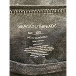 Grayson Threads Tee Shirt Womens 2XL Black Midnight Magic Graphic Crop Pullover Photo 5