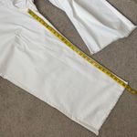 Eileen Fisher  Organic Cotton‎ Denim Wide Leg Jeans White 3X Photo 10