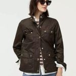 J.Crew Downtown Army Green Field Jacket. EUC. Photo 2